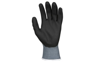 Image of MCR Safety UltraTech Work Gloves, 15 Gauge Nylon Shell, HPT Palm and Fingertips, Black/Gray, Large, 9699L