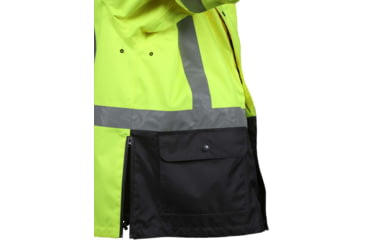 Image of MCR Safety Vortex, 3-in-1 Jacket, Lime, Class 3 - VT238JHXL