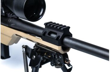 Image of MDT NV Hood for LSS Chassis, For standard contour barrels only, Black 102223-BLK