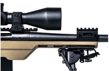 Image of MDT NV Hood for LSS Chassis, For standard contour barrels only, Black 102223-BLK