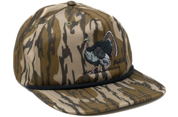 Image of MeatEater Vintage Turkey Hat - Men's, Bottomlands/Black, One Size, MEVTHBOOS