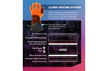 Image of Mechanix Wear ColdWork M-Part Clim8 Gloves - Mens, Black, Large, CWKMP8-75-010