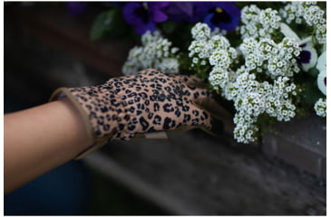 Image of Mechanix Wear Ethel Garden Leopard Gloves - Womens, Tan, Small, ETH-LP75-510
