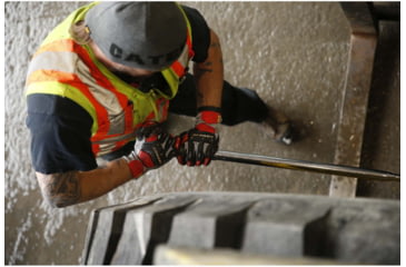 Image of Mechanix Wear M-Pact Knit CR5A5 Glove - Mens, Black/Gray, Small, KHD-CR-008