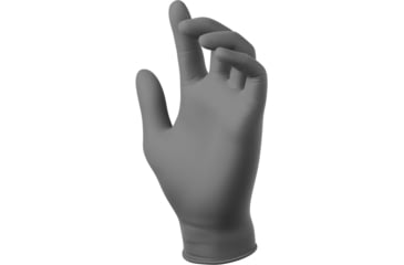 Image of Mechanix Wear 50 CT Nitrile 6 Mil MiniMan Gloves - Mens, Grey, Large, D07-08-010-050