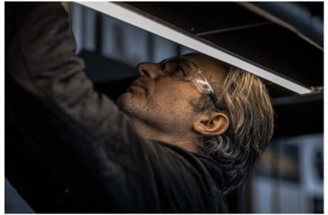 Image of Mechanix Wear Type-N Safety Glasses, Black Frame with Clear Lens VNS-10AA-PU