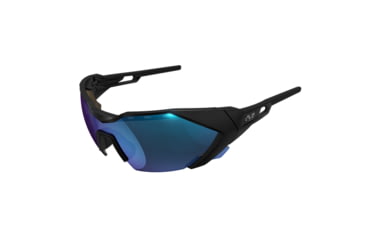 Image of Vision Type-E (One Size Fits All, Black/Blue Mirror)