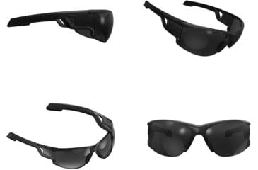 Image of Mechanix Wear Vision Type-N Safety Glasses, Smoke/Black, One Size, VNS-20AB-BU