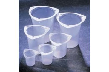 Image of Medegen Medical Tri-Pour Graduated Disposable Beakers, Polypropylene PB1915-400 Beakers