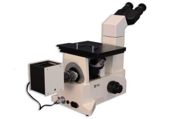 Image of Meiji Techno Binocular Inverted Brightfield/Darkfield Metallurgical Microscope, IM7520