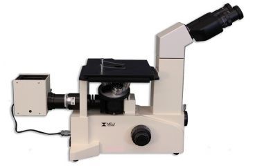 Image of Meiji Techno Binocular Inverted Brightfield/Darkfield Metallurgical Microscope, IM7520