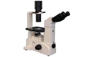 Image of Meiji Techno Binocular Inverted Brightfield/Phase Contrast Biological Microscope, TC-5300