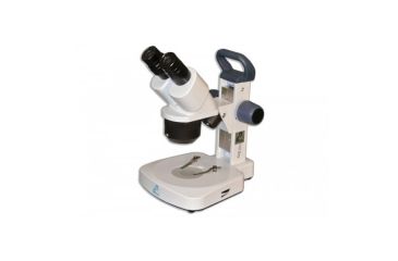 Image of Meiji Techno EM-21 LED Binocular Entry Level 2X/4X Turret Stereo Rechargeable Microscope, White EM-21