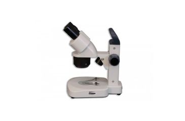 Image of Meiji Techno EM-22 LED Binocular Entry Level 1X/2X/3X Turret Stereo Rechargeable Microscope, White EM-22