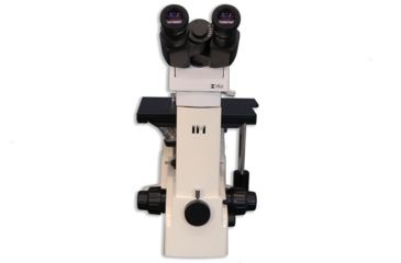 Image of Meiji Techno Ergonomic Binocular Inverted Brightfield/Darkfield Metallurgical Microscope, IM7510