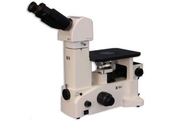 Image of Meiji Techno Ergonomic Binocular Inverted Brightfield Metallurgical Microscope, IM7100E