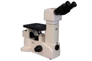Image of Meiji Techno Ergonomic Binocular Inverted Brightfield Metallurgical Microscope, IM7100E
