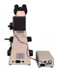 Image of Meiji Techno Halogen Bino Incident,Transmitted Light BF,DF Metallurgical Microscope, BEIGE, LARGE MT8520