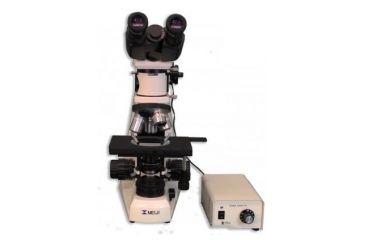 Image of Meiji Techno Halogen Bino Incident,Transmitted Light BF,DF Metallurgical Microscope, BEIGE, LARGE MT8520