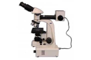 Image of Meiji Techno Halogen Bino Incident,Transmitted Light BF,DF Metallurgical Microscope, BEIGE, LARGE MT8520