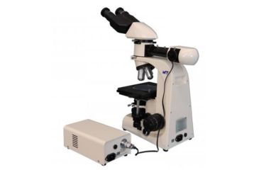 Image of Meiji Techno Halogen Bino Incident,Transmitted Light BF Metallurgical Microscope, BEIGE, LARGE MT8000