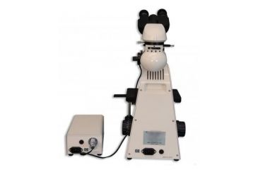 Image of Meiji Techno Halogen Bino Incident,Transmitted Light BF Metallurgical Microscope, BEIGE, LARGE MT8000