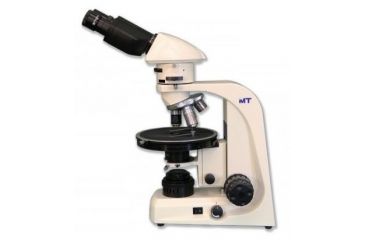 Image of Meiji Techno Halogen Binocular Asbestos PLM Microscope, BEIGE, LARGE MT6120