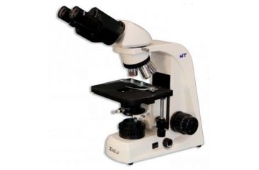 Image of Meiji Techno Halogen Binocular Brightfield Biological Microscope, BEIGE, LARGE MT4200H