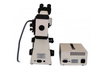 Image of Meiji Techno Halogen Binoculor Epi-Fluorescence Biological Microscope, BEIGE, LARGE MT6200H