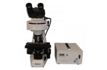 Image of Meiji Techno Halogen Binoculor Epi-Fluorescence Biological Microscope, BEIGE, LARGE MT6200H