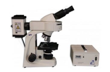 Image of Meiji Techno Halogen Binoculor Epi-Fluorescence Biological Microscope, BEIGE, LARGE MT6200H