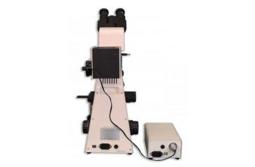 Image of Meiji Techno Halogen Ergo Bino Incident,Transmitted Light BF,DF Metallurgical Microscope, BEIGE, LARGE MT8520EH