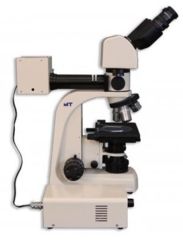 Image of Meiji Techno Halogen Ergo Bino Incident,Transmitted Light BF,DF Metallurgical Microscope, BEIGE, LARGE MT8520EH