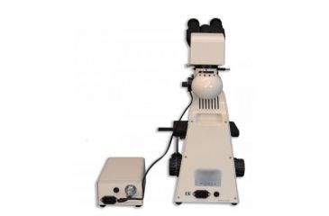 Image of Meiji Techno Halogen Ergo Bino Incident,Transmitted Light BF Metallurgical Microscope, BEIGE, LARGE MT8000EH