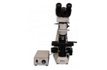 Image of Meiji Techno Halogen Ergo Bino Incident,Transmitted Light BF Metallurgical Microscope, BEIGE, LARGE MT8000EH