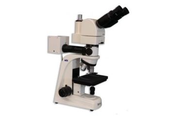 Image of Meiji Techno Halogen Ergo Trino Brightfield,Darkfield Metallurgical Microscope, BEIGE, LARGE MT7530EH