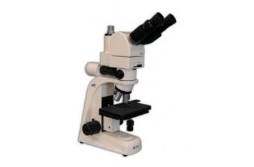 Image of Meiji Techno Halogen Ergo Trino Brightfield Metallurgical Microscope, BEIGE, LARGE MT7100EH