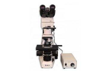 Image of Meiji Techno Halogen Ergo Trino Incident,Transmitted Light BF,DF Metallurgical Microscope, BEIGE, LARGE MT8530EH
