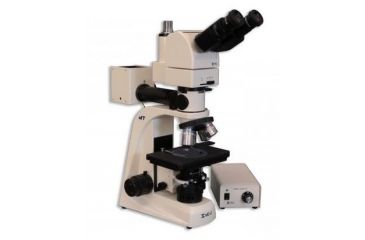 Image of Meiji Techno Halogen Ergo Trino Incident,Transmitted Light BF,DF Metallurgical Microscope, BEIGE, LARGE MT8530EH