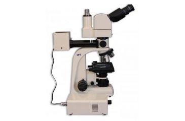 Image of Meiji Techno Halogen Ergo Trino Incident,Transmitted Light BF,DF Metallurgical Microscope, BEIGE, LARGE MT8530EH