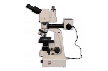 Image of Meiji Techno Halogen Ergo Trino Incident,Transmitted Light BF,DF Metallurgical Microscope, BEIGE, LARGE MT8530EH