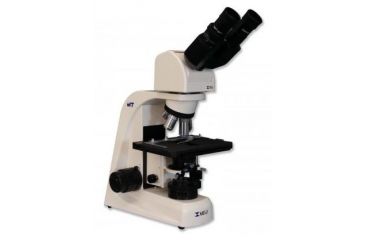 Image of Meiji Techno Halogen Ergonomic Binocular Brightfield Biological Microscope, BEIGE, LARGE MT5200EH