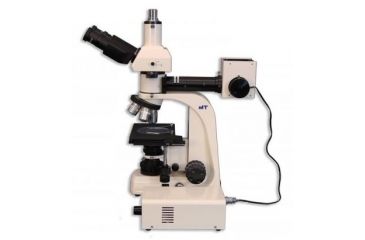 Image of Meiji Techno Halogen Trino Incident,Transmitted Light BF,DF Metallurgical Microscope, BEIGE, LARGE MT8530