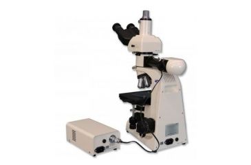 Image of Meiji Techno Halogen Trino Incident,Transmitted Light BF Metallurgical Microscope, BEIGE, LARGE MT8100