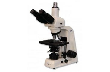 Image of Meiji Techno Halogen Trinocular Asbestos PCM Microscope, BEIGE, LARGE MT6530