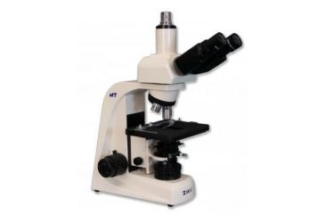 Image of Meiji Techno Halogen Trinocular Asbestos PCM Microscope, BEIGE, LARGE MT6530