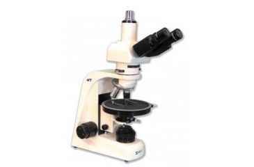 Image of Meiji Techno Halogen Trinocular Asbestos PLM,PCM Microscope, BEIGE, LARGE MT6830