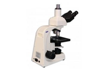 Image of Meiji Techno Halogen Trinocular Brightfield Biological Microscope, BEIGE, LARGE MT4300H