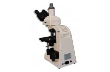 Image of Meiji Techno Halogen Trinocular Brightfield Biological Microscope, BEIGE, LARGE MT4300H