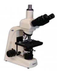 Image of Meiji Techno Halogen Trinocular Brightfield Biological Microscope, BEIGE, LARGE MT4300H